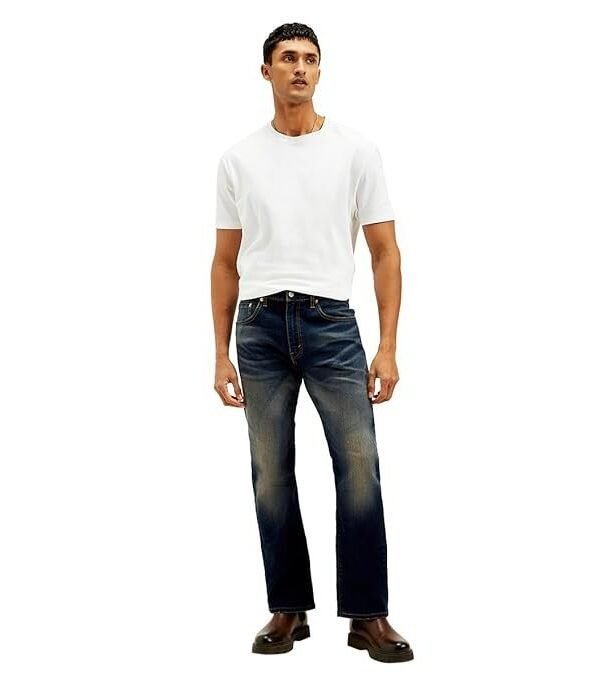 Levi's Men's 517 Navy Bootcut Jeans