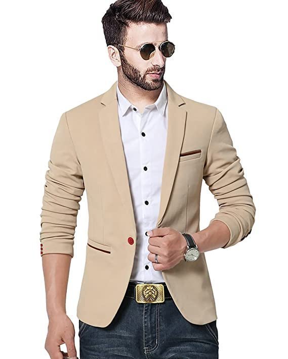 MENJESTIC Men's Slim Fit Formal/Party Blazer